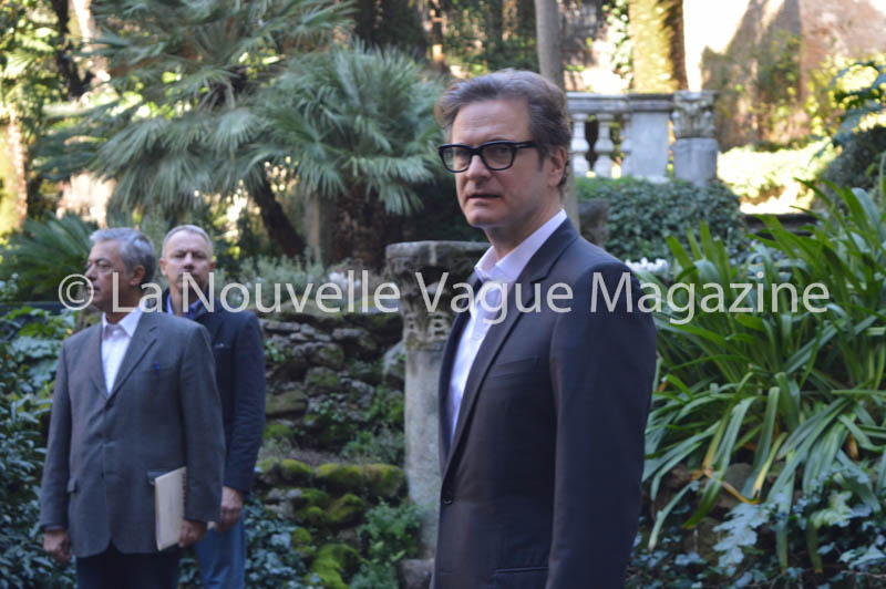 Colin Firth alla Conferenza stampa di presentazione di Kingsman