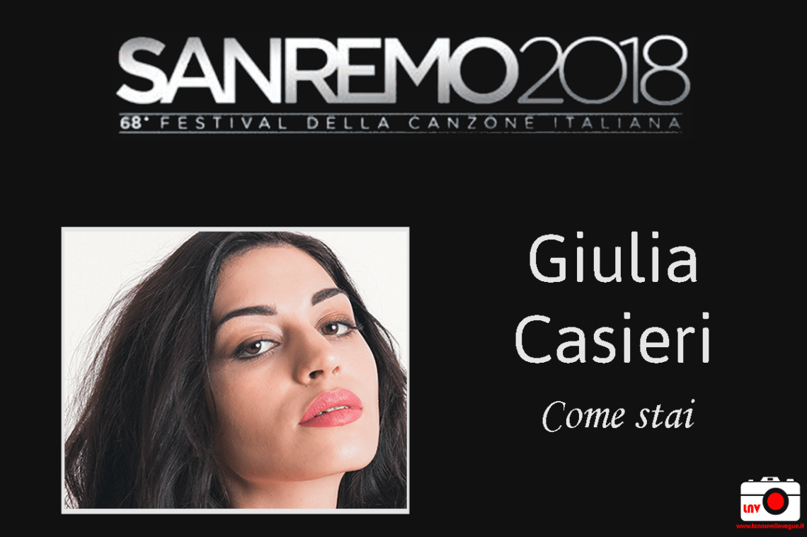 Festival di Sanremo 2018 - Nuove Proposte 2018 - Giulia Casieri