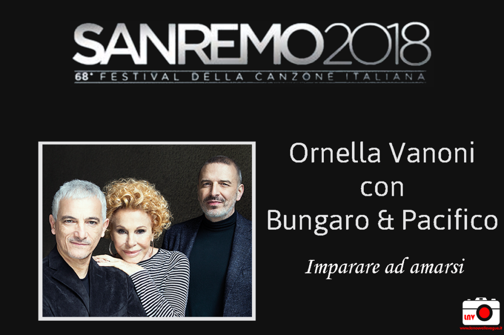 Festival di Sanremo 2018 - I Campioni - Ornella Vanoni con Bungaro e Pacifico