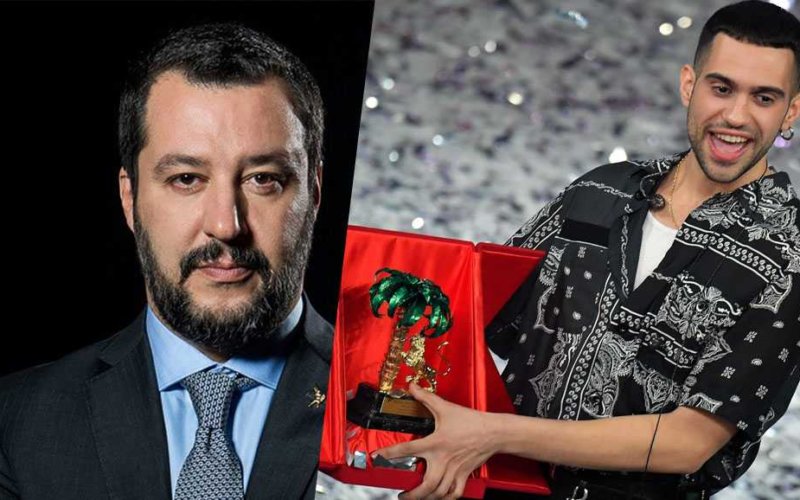 Mahmood vince Sanremo, Salvini twitta che faceva il tifo per Ultimo